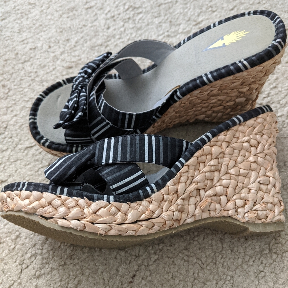 Volatile Wedge Sandals